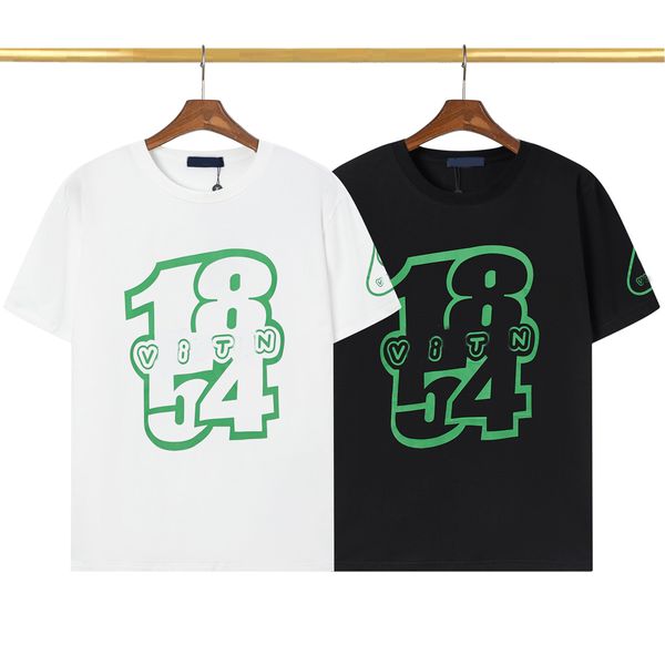 

men's fashion t shirt brand designer men's shirt letter casual summer short sleeve men's t-shirt women's clothing asian, White;black