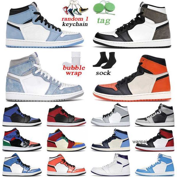 

university blue 1s men women basketball shoes dark mocha hyper royal shattered backboard mens trainer sports sneakers