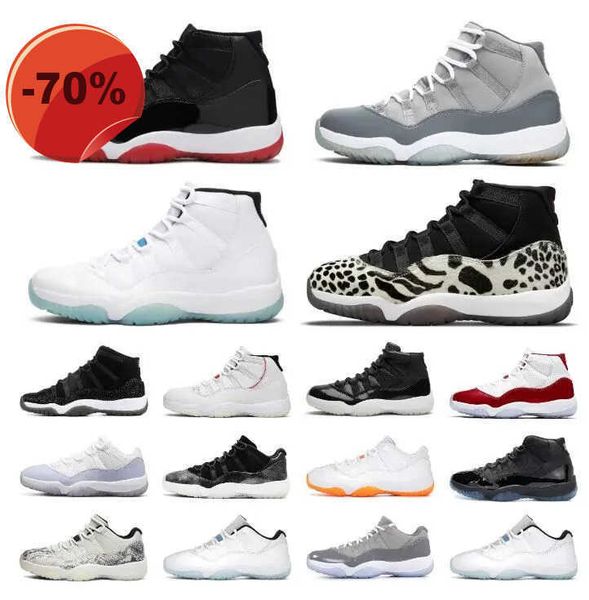 

sandals with box bicycle shoes bicycle shoes 2023 new jumpman 11 basketball shoes retro jordens 11s cool grey sneakers mens women low high c, Black