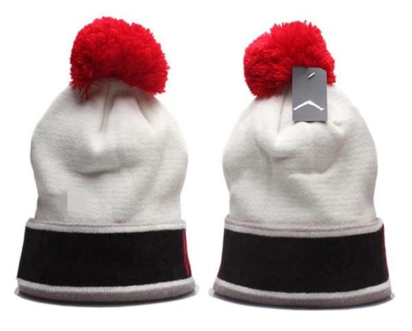 

2022 beanies winter teams beanie knitted hats sports baseball football basketball caps women men pom h121145005, Blue;gray