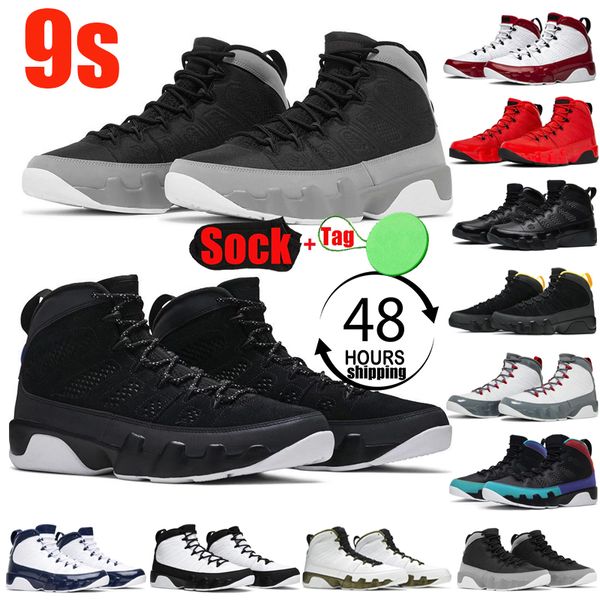 

jumpman 9 9s men basketball shoes university blue gold black white bred fire red space jace change the world mens womens sneakers outdoor sp