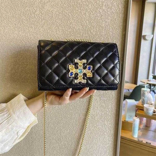 

handbag designer style 2023 fashionable western-style crossbody versatile satchel rhombus