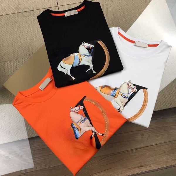 

men's t-shirts luxurioussummer h mens shir designer bag ank op war horse prin luxury shir shor sleeve ee hoodie 100% coon nen women lar, White;black