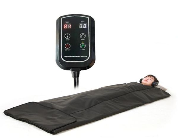 

body slimming sauna blanket heating therapy slim bag sauna thermal blanket detox machine2275590