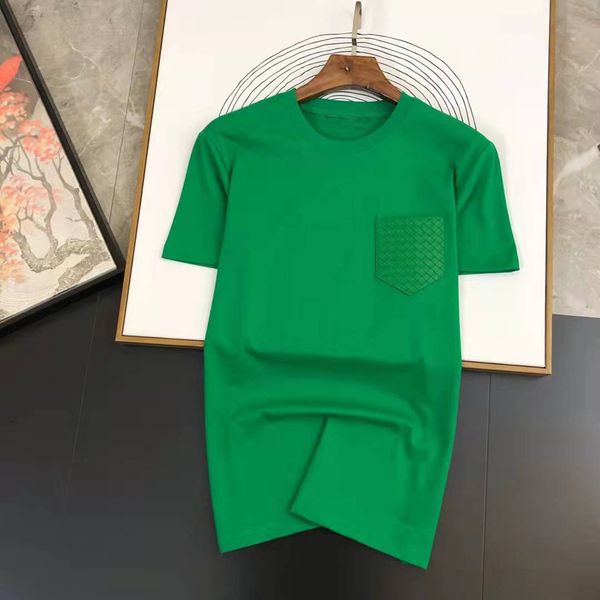 

men's polos harajuku cotton plus size tshirt summer short sleeve tees and women hip hop green t shirt streetwear 220345 230508, White;black
