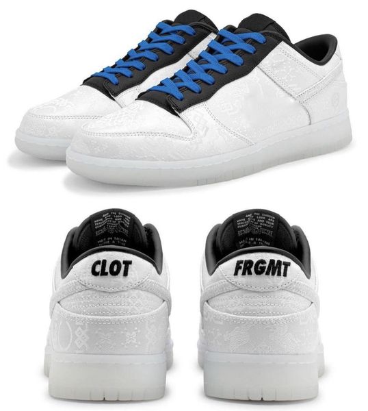 

2023 release authentic clot x fragment x dunks low 20th anniversary frgmt men women sports shoes outdoor sneaker with original box fn0315-11