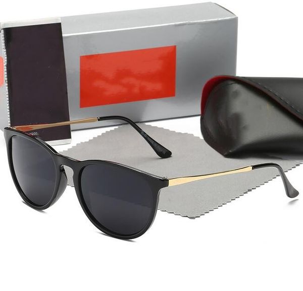 

designer sunglass men women sunglasses adumbral goggle uv400 eyewear classic brand eyeglasses 4171 female band rays sun glasses metal frame, White;black