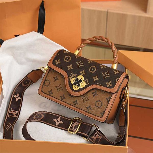 

handbag designer style 2023 fashionable style texture one-shoulder cross-body portable niche