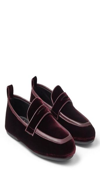 

sports shoes buxton ox blood velvet loafers0123456786114587