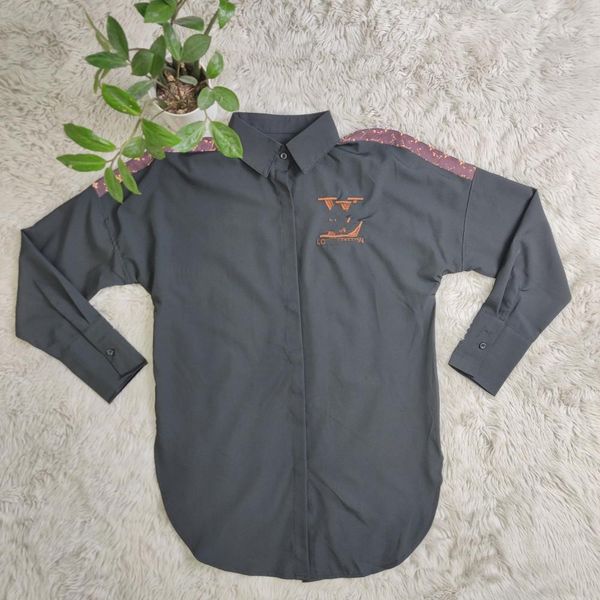 

women's blouses & shirts designer womens spring designer print long sleeved casual off shoulder shirt bmuf, White