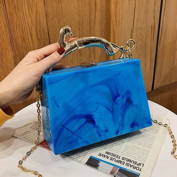 

evening bags luxury acrylic women handbag with metal portable designer small shoulder bag ins chains crossbody bags for women evening bag 23