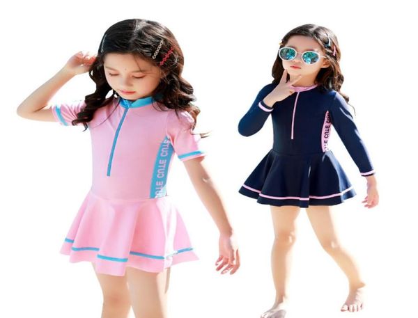 

child swimwear girls boxers two piece swimming suit skirt children bathing for kid baby new swimsuit2067503