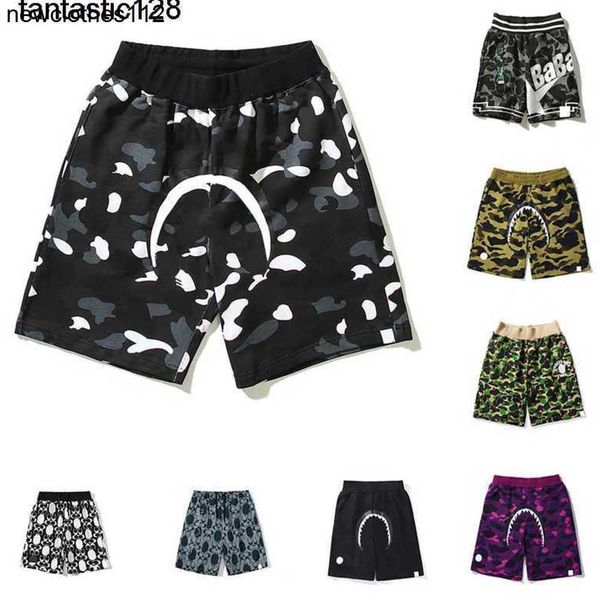 

mens shorts designer womens fashion trend camouflage pattern fitness training bapes sports pants loose breathable mens summer outdoor joggin, White;black