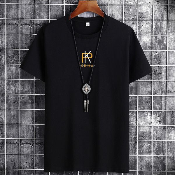 

men's t-shirts summer men's cotton t-shirt male fashion summer clothes men t shirt summer clothing short sleeve o-neck t-shirt tee, White;black