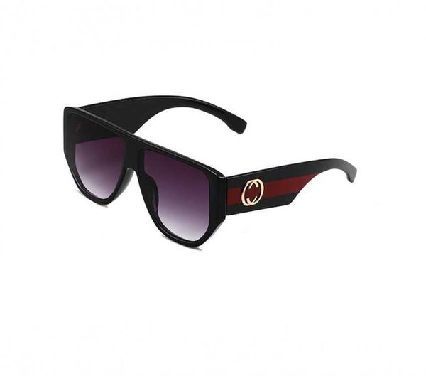 

new 2920 simple and personalized glasses large frame sunglasses, White;black
