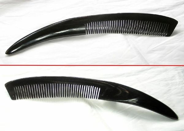 

healthy life27cm handmade strong tibetan yak horn carved comb y298100725