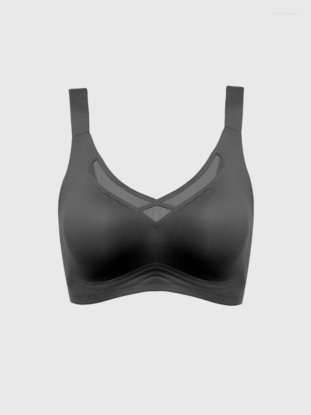 

bras no trace for woman wireless underwear sleep removable padded bralette one piece brassiere wire comfortable, Red;black