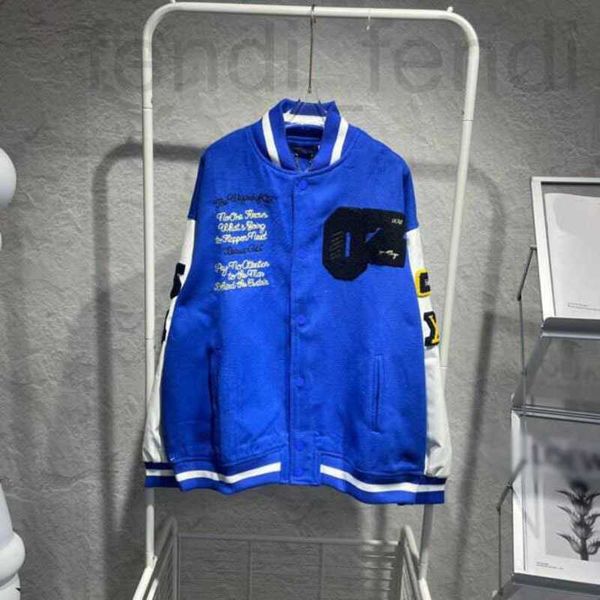 

men's jackets luxuriousstreet fashion catwalk baseball uniform flat embroidery pull side high street color black white size 2xl/3xl 88k, Black;brown