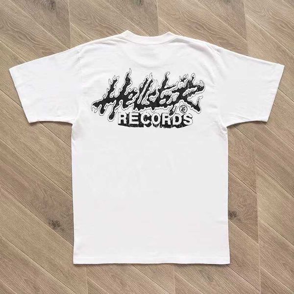 

men's designer t-shirts hellstar sound like heaven tee men women streetwear t shirt casual gothic short sleeve t-shirt, White;black