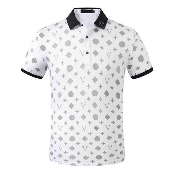 

spring summer man designer men's polos t shirt tees high-end stylist letter cotton neck men tees woman tshirts luxury casual couple cl, White;black