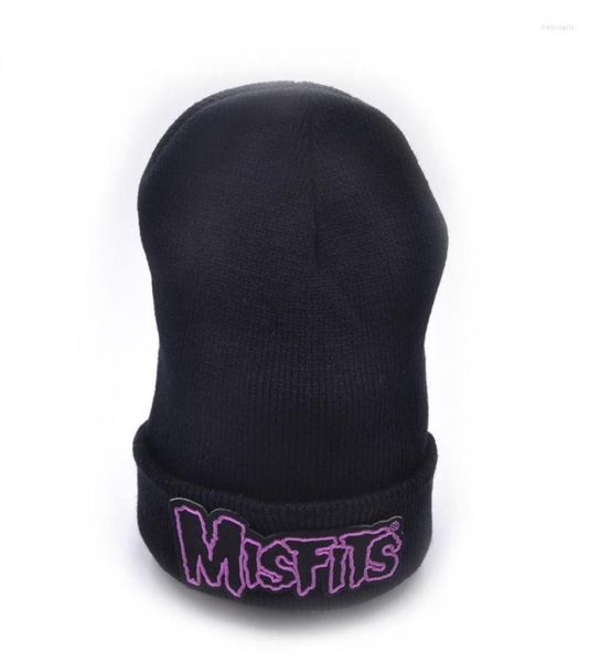 

berets latest model misfits logo wool beanies 6 colors knit men winter hats for women beanie warm hat crochet cotton3870225, Blue;gray