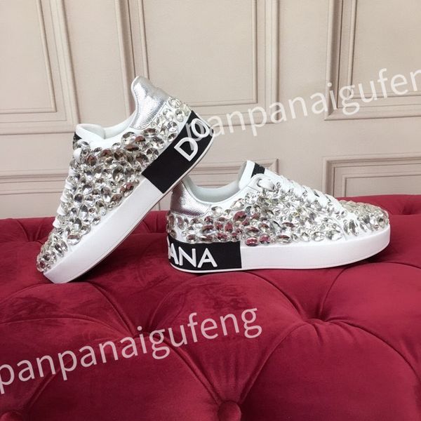 

new designers shoes mens womens casual shoes genuine leather classic trainers couples sneakers, Black