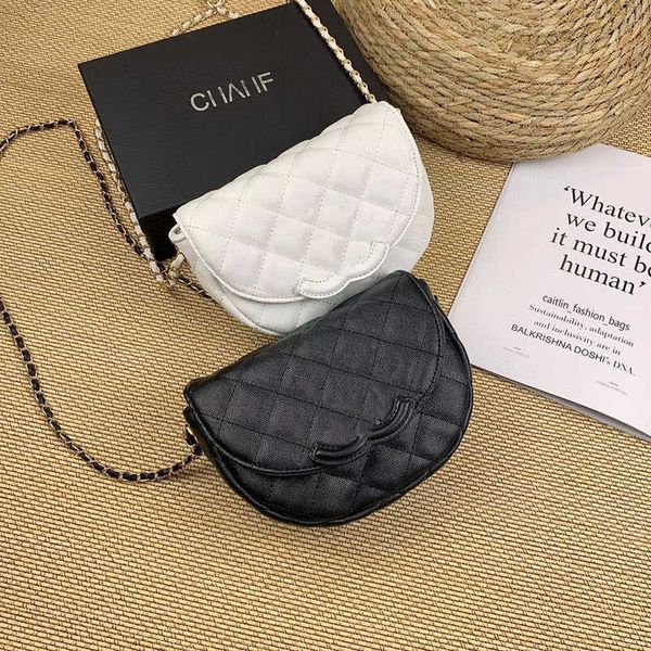 

2023 summer new fashion brand designer bag one shoulder bag handbag women's luxury crossbody bag alphabet brand caviar leather purse