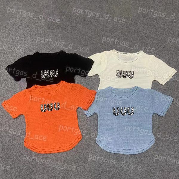 

letter women t shirts knit tank short sleeve summer fashion tees, Black