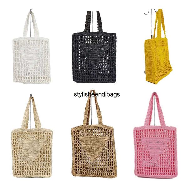 

beach bags designer 2023digner broidered fa bag hollow rafia straw tote luxury brand summer beach woven bag handbags luxuriousstylisheendiba