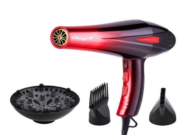 

4000w professional powerful hair dryer fast heating and cold adjustment ionic air blow with collecting nozzel 2112245109515