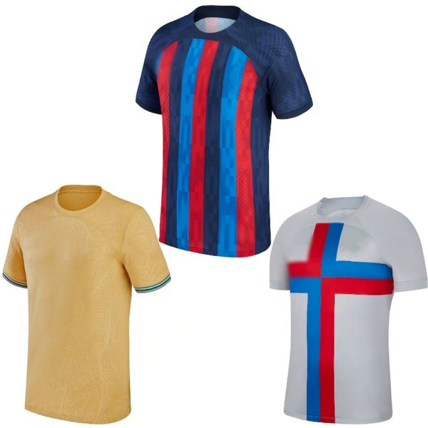 

gavi lewandowski fc barcelonas soccer jersey adama pedri camiseta de futbol ferran 22 23 ansu fati memphis fans player dest football shirt, Black