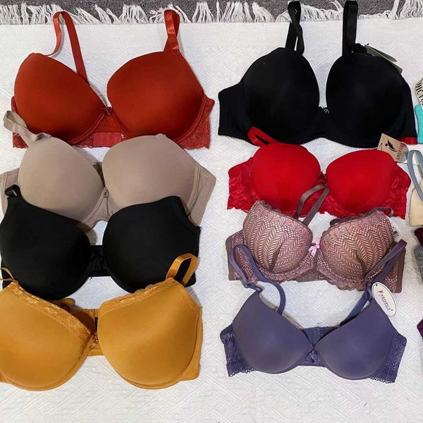 

women's bra low price inventory mixed and selling european american style large size underwear wired, Red;black