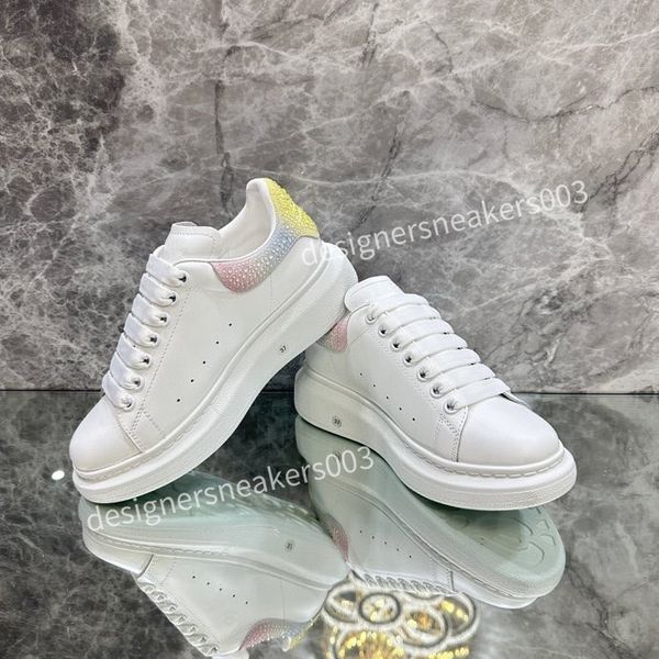 

2023sneakers designer casual shoes classic do-old dirty shoe mid double height bottom trainers leather glitter golden women quality luxury, Black