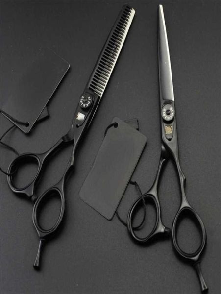

6 professional hair salon kash scissors set cutting barber cut thinning shear dressing tools 2201258162132