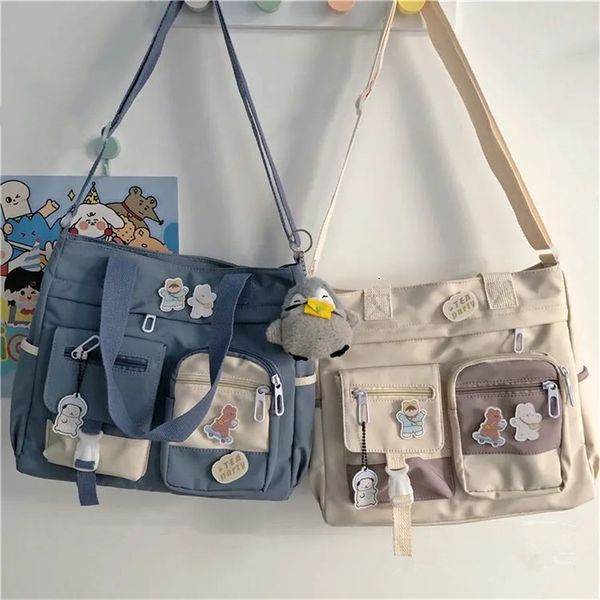 

evening bags waterproof canvas women handbags shoulder bag nylon ladies messenger bag oxford crossbody bags tote book bags for girls satchel