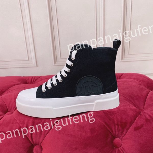 

2023 new casual shoes leather sneaker designer men women fashion sneakers with mens trainers, Black