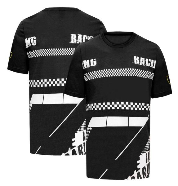 

2023 new product f1 formula one racing suit short sleeve t-shirt crewneck tee official custom of the same style