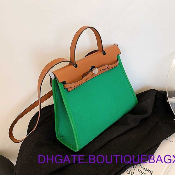 

designer hremm kelys's evening bags for outlet 2023 new canvas college style hand bill of lading shoulder messenger casual color contra