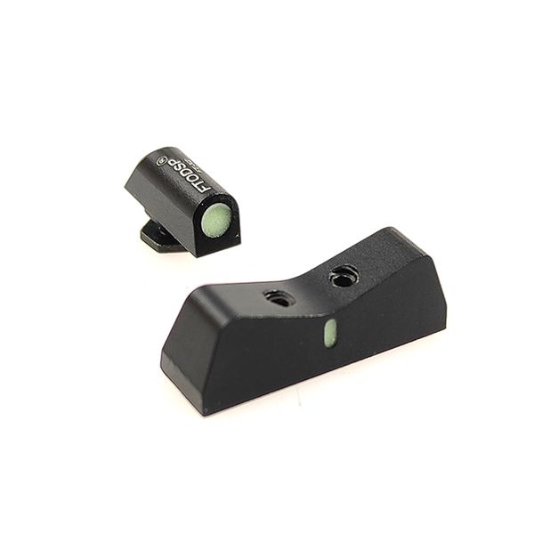 

new scope big dot night sights pistols, front and rear glow in the dark for g17, 17l, 19, 22, 23, 24,25, 26, 27, 28, 31, 32, 33