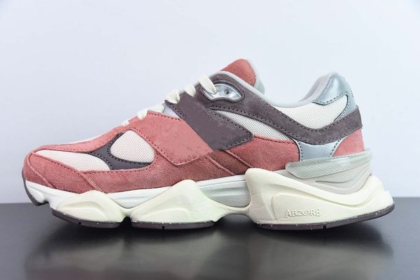 

2023 joe freshgoods dad running shoes balancess 9060 cherry blossom mineral red truffle rain cloud men women lifestyle casual sneakers