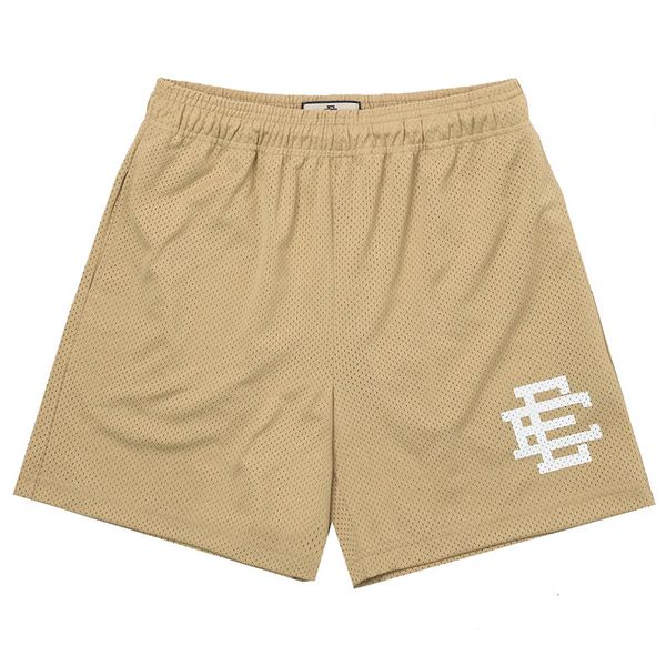

men s shorts ee basic celana pendek york city skyline 2023 kasual pria olahraga kebugaran gym jala musim panas 230509, White;black