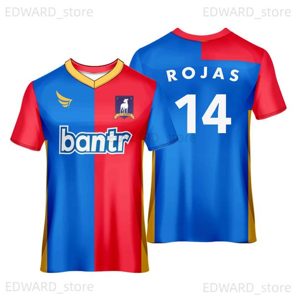 

diy hoodies sweatshirts1 ted lasso afc richmond season 3 obisanya tartt rojas jersey v-neck short sleeve tee women men's tshirt 2023 co, Black