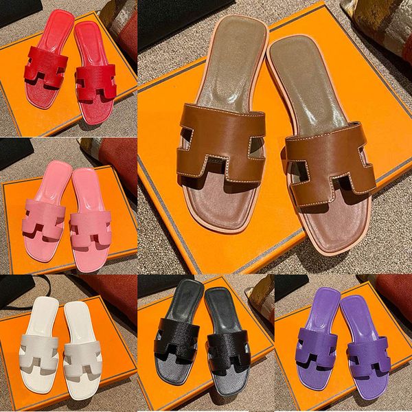 

h sandale famous designer women sandals black white pink green yellow purple red summer indoor luxury slides woman outdoor beach sandales
