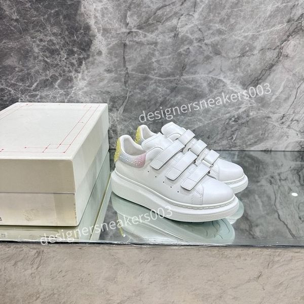 

2023sneakers designer casual shoes classic do-old dirty shoe mid double height bottom trainers leather glitter golden women quality luxury, Black