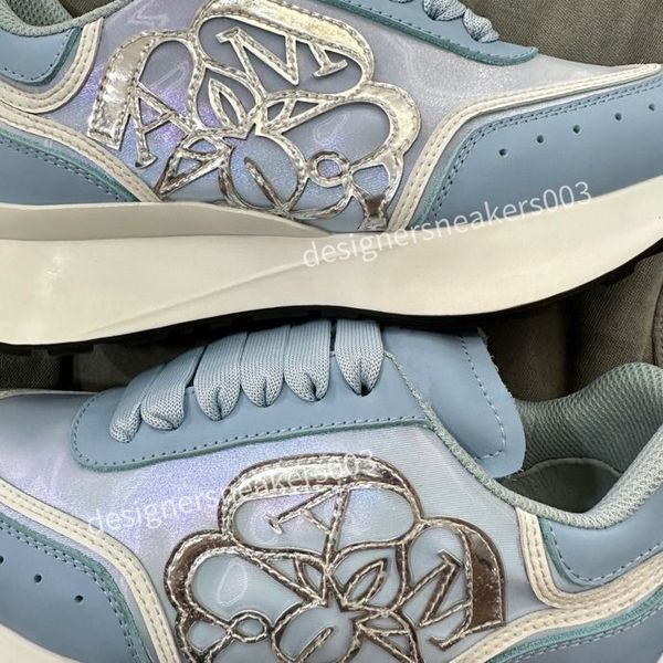 

2023new sneakers designer casual shoes classic do-old dirty shoe mid double height bottom trainers leather glitter golden mens womens qualit, Black