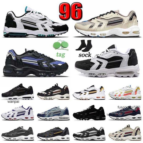 

men women 96 96s ii 2.0 mens running shoes black beach batman persian violet white grape ice trainers sports sneakers goldenrod
