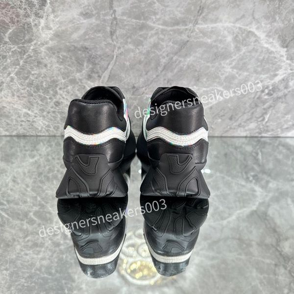 

2023new sneakers designer casual shoes classic do-old dirty shoe mid double height bottom trainers leather glitter golden women quality, Black