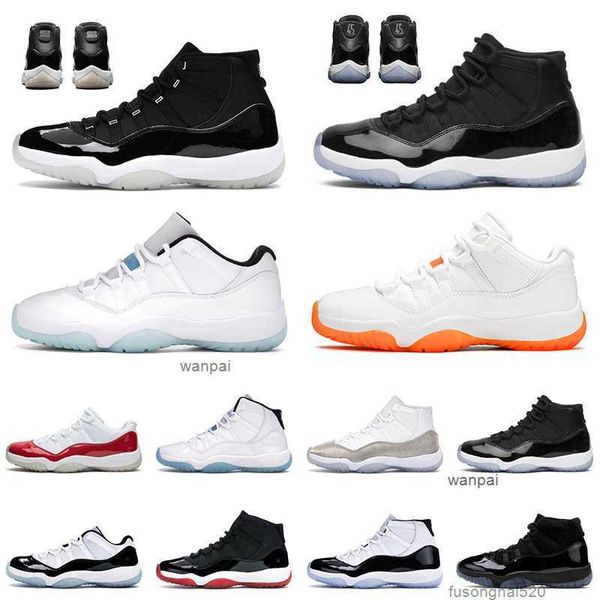 

25th anniversary basketball shoes 11 11s xi jumpman low legend blue citrus cap and gown space jam sports sneakers 36-47