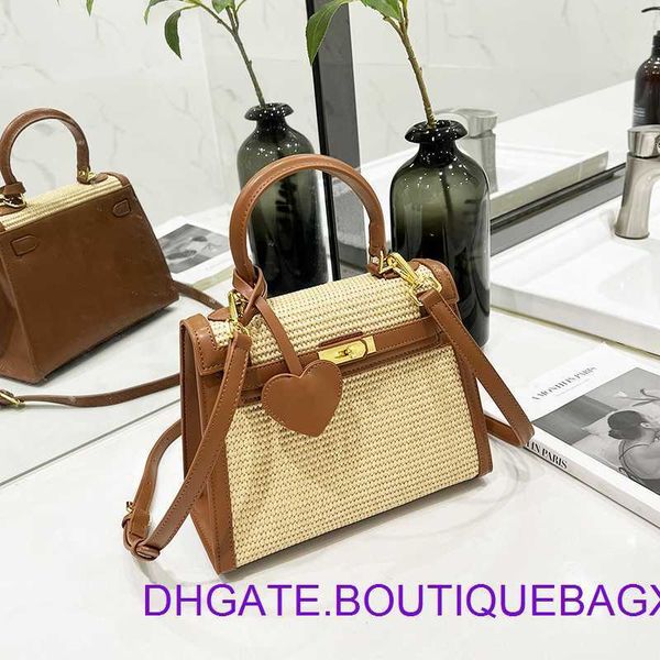 

designer hremm kelys's bags for sale women's high grade woven capacity 2023 new fashion handheld crossbody have real logo