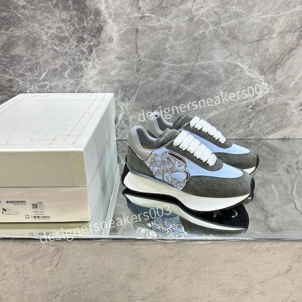 

new sneakers designer casual shoes classic do-old dirty shoe mid double height bottom trainers leather glitter golden women quality2023, Black